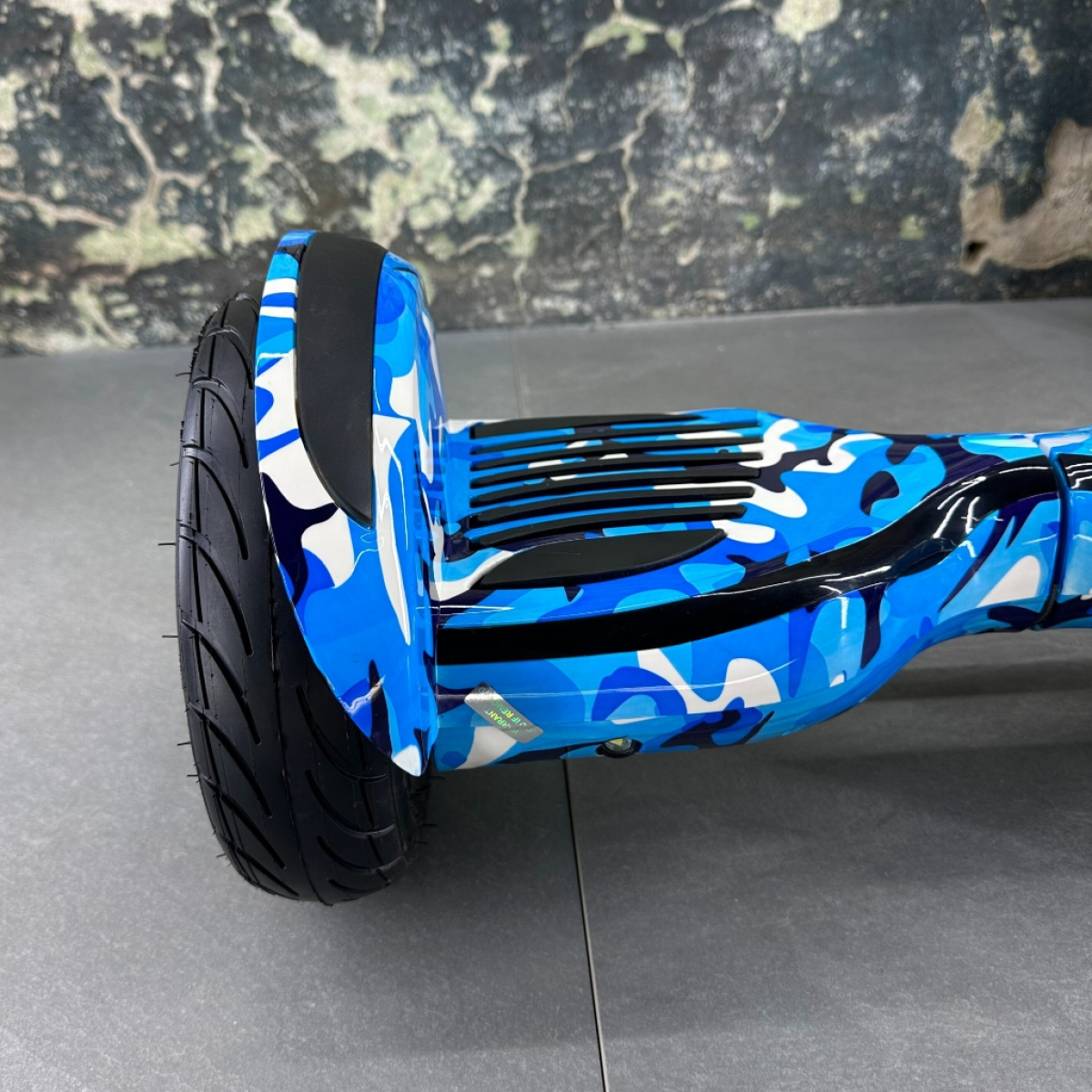 Гироборд Гироскутер SMART BALANCE U10 Turbo 10.5'' Блакитний камуфляж NEW!, Фото - 3