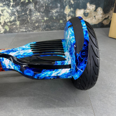 Гироборд Гироскутер SMART BALANCE U10 Turbo 10.5'' Блакитний камуфляж NEW!, Фото - 2