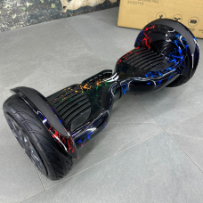 Гироборд Гироскутер SMART BALANCE U10 Turbo 10.5'' Кольорова блискавка NEW!, Фото - 2