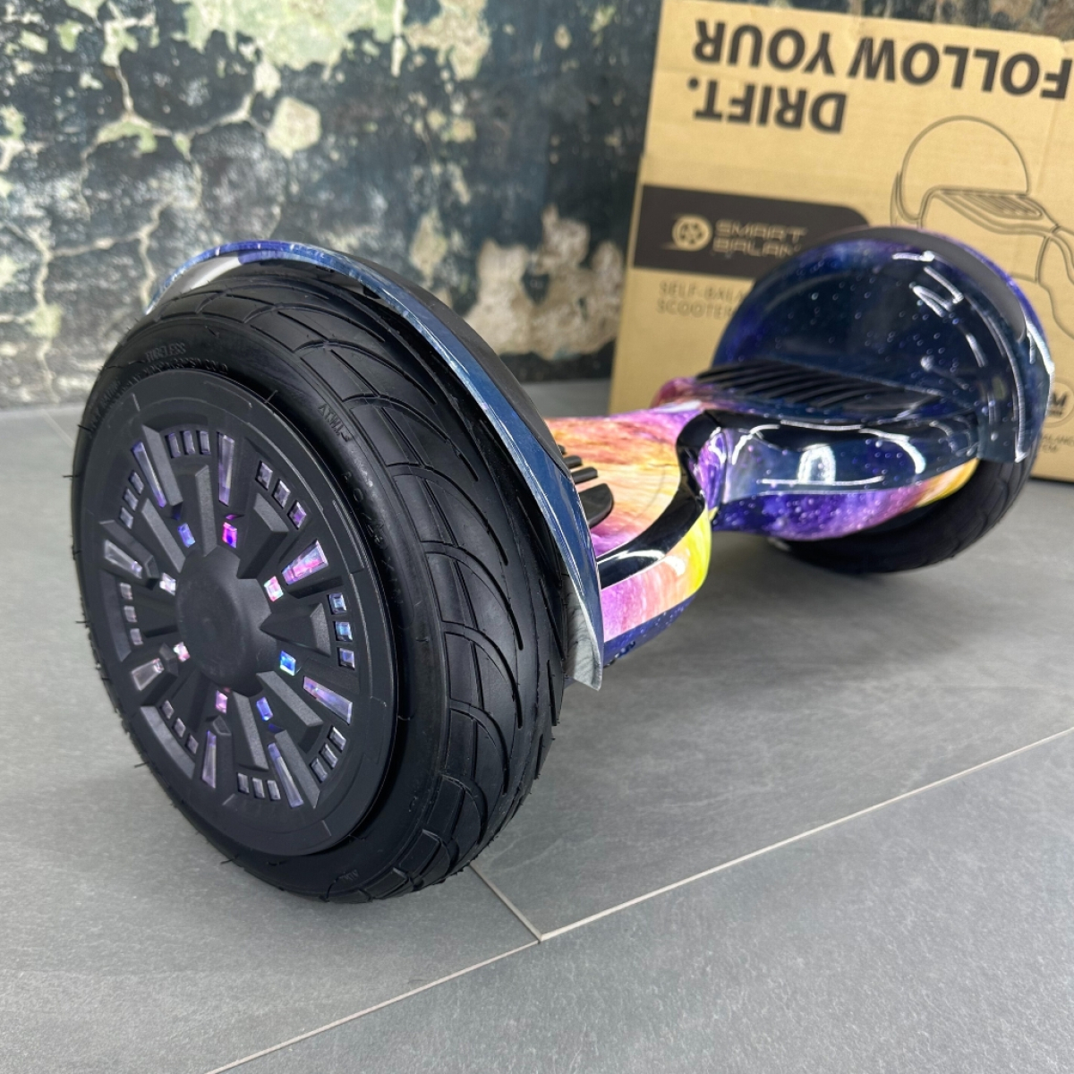 Гироборд Гироскутер SMART BALANCE U10 Turbo 10.5'' Галактика NEW!, Фото - 1