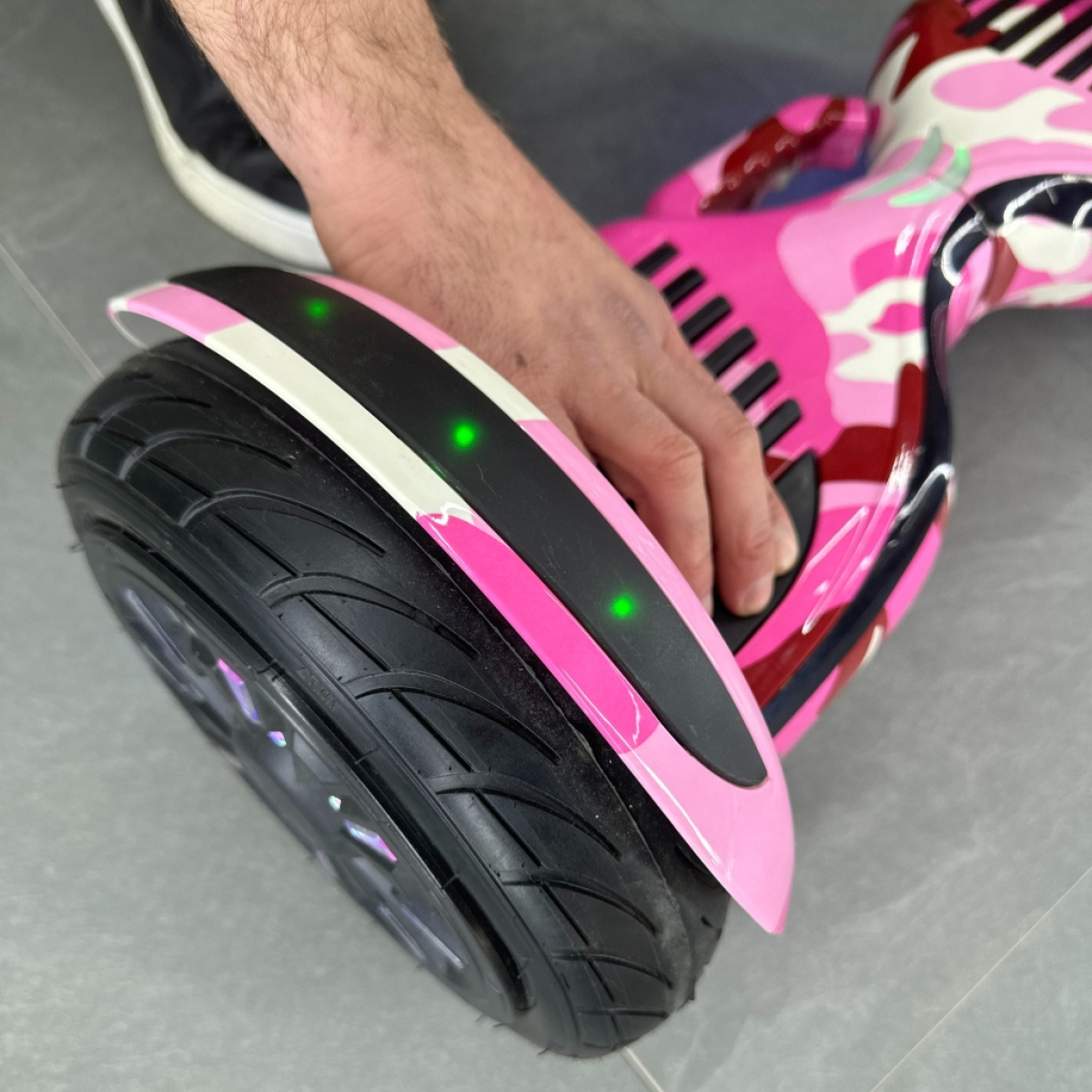 Гироборд Гироскутер SMART BALANCE U10 Turbo 10.5'' Рожевий камуфляж NEW!, Фото - 2
