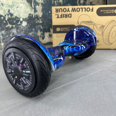 Гироборд Гироскутер SMART BALANCE U10 Turbo 10.5'' Синій космос NEW!, Фото - 2