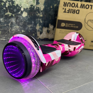 Гироборд Гироскутер Smart Balance INFINITI MAX 6.5'' Рожевий камуфляж NEW!