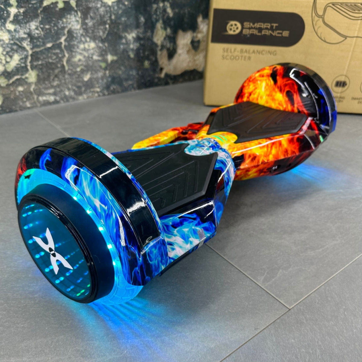 Гироборд Гироскутер Smart Balance INFINITI MAX 8'' Вогонь і лід NEW!