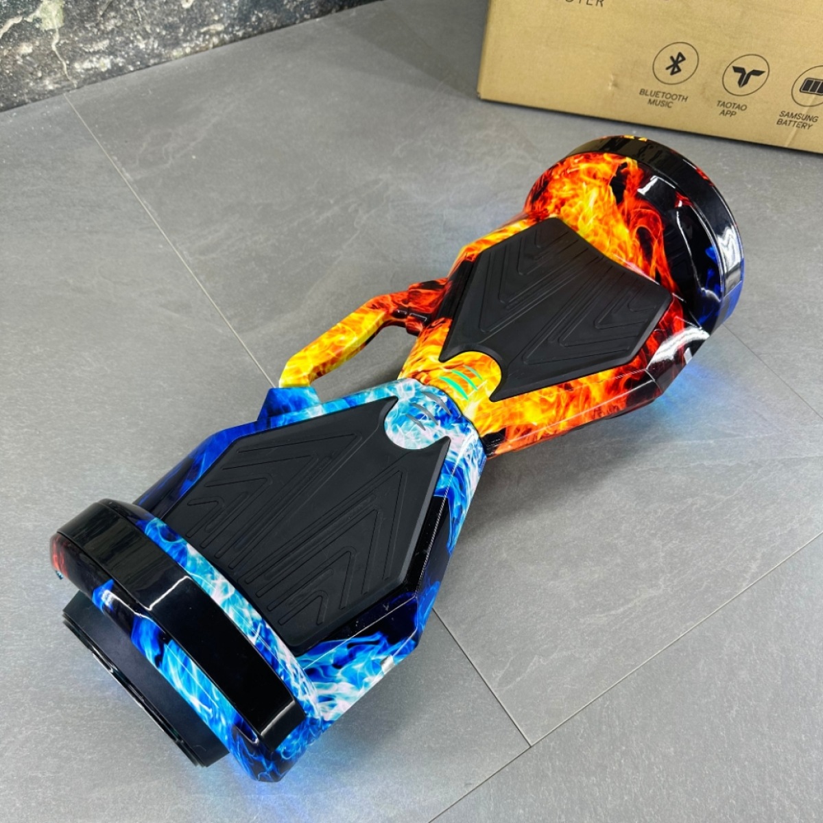 Гироборд Гироскутер Smart Balance INFINITI MAX 8'' Вогонь і лід NEW!, Фото - 3