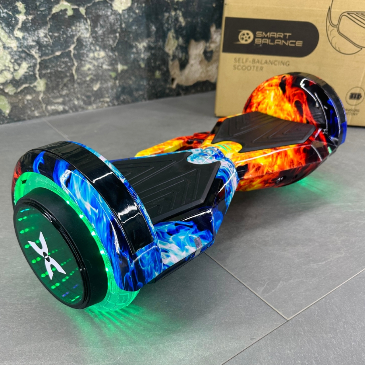 Гироборд Гироскутер Smart Balance INFINITI MAX 8'' Вогонь і лід NEW!, Фото - 2