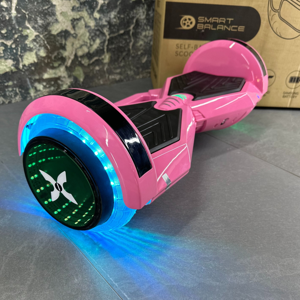 Гироборд Гироскутер Smart Balance INFINITI MAX 8'' Рожевий NEW!