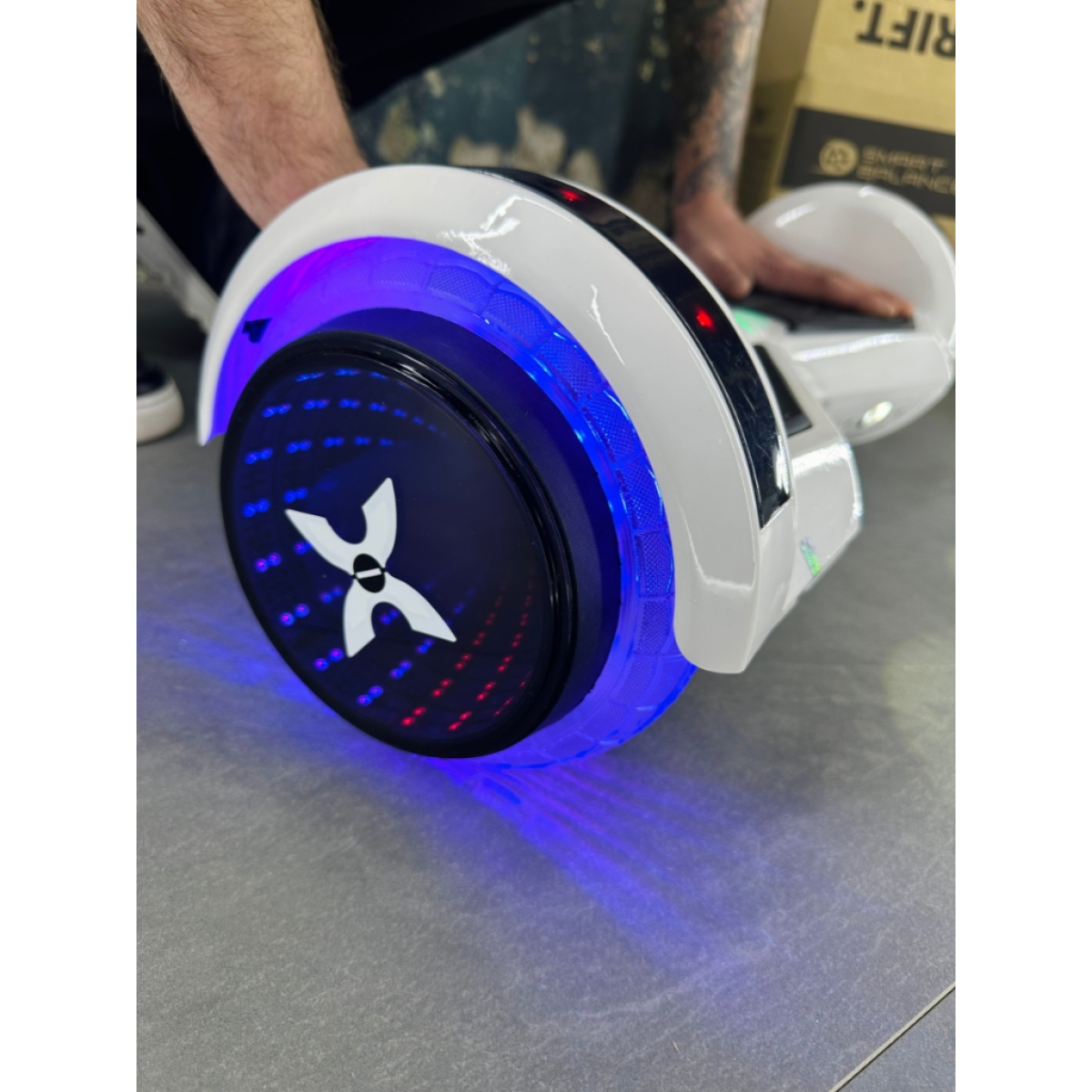 Гироборд Гироскутер Smart Balance INFINITI MAX 8'' Білий NEW!, Фото - 2