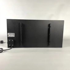 Керамічний інфрачервоний обігрівач ZENHEISSER Eco H-300, (30x60 400 W) з кнопкою, сірий камінь, Фото - 2