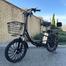 Eлектровелосипед Green Giant 600W, 48V, 13AH  Чорний