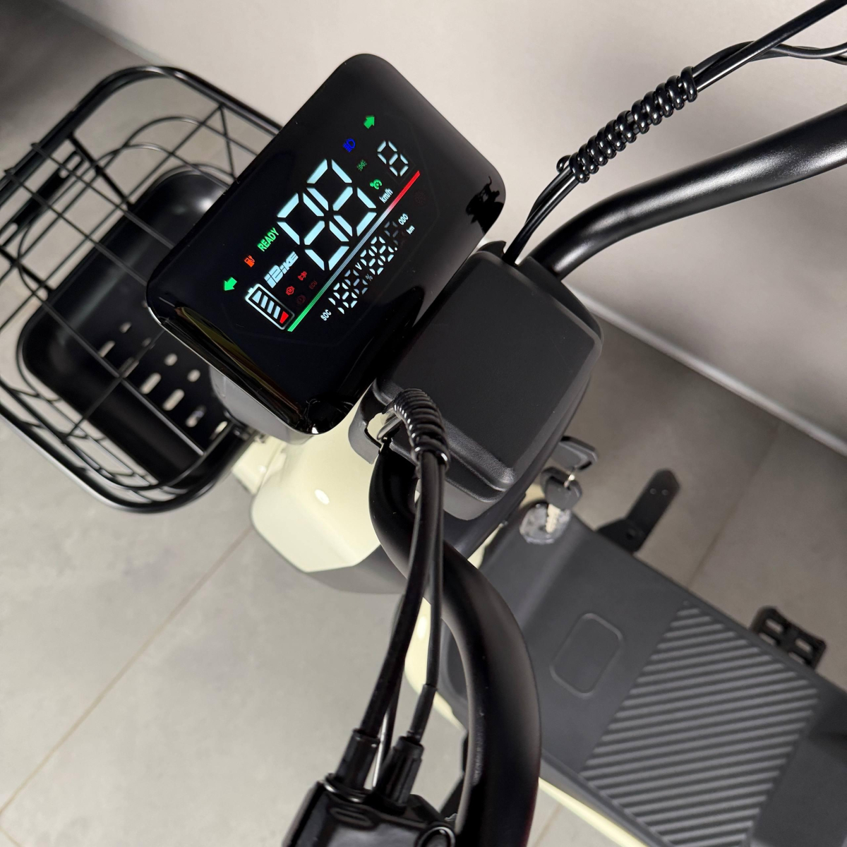 Електровелосипед EVOBIKE Atlas Pro Milk White (800W 60V 20Ah) для дорослих людей з сидінням для пасажира, Фото - 3