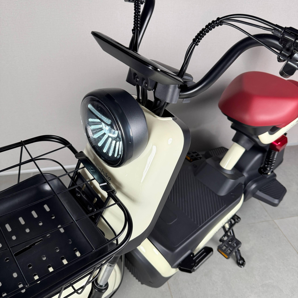 Електровелосипед EVOBIKE Atlas Pro Milk White (800W 60V 20Ah) для дорослих людей з сидінням для пасажира, Фото - 2