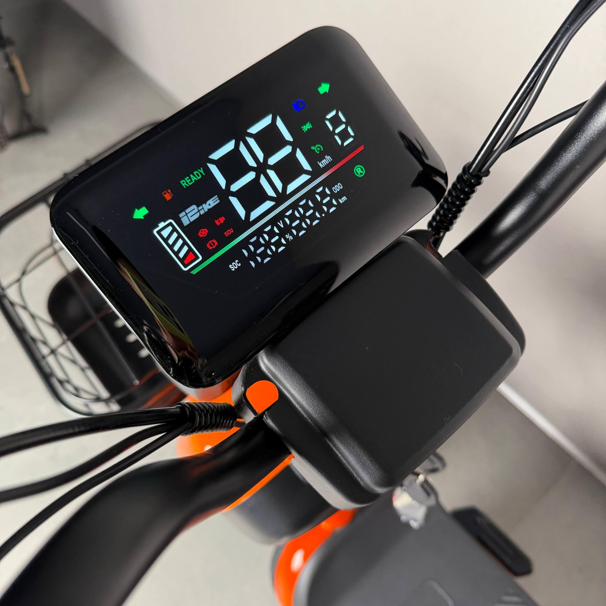 Електровелосипед EVOBIKE Atlas Orange (600W 48V 20Ah) для дорослих людей з сидінням для пасажира, Фото - 2