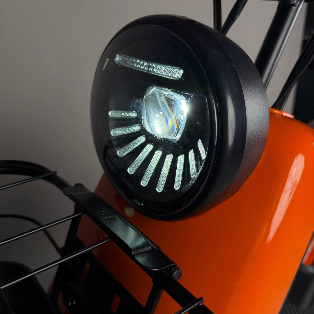 Електровелосипед EVOBIKE Atlas Orange (600W 48V 20Ah) для дорослих людей з сидінням для пасажира, Фото - 6