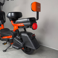 Електровелосипед EVOBIKE Atlas Orange (600W 48V 20Ah) для дорослих людей з сидінням для пасажира, Фото - 8