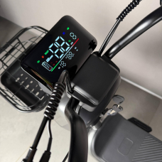 Електровелосипед EVOBIKE Atlas Grey (600W 48V 20Ah) для дорослих людей з сидінням для пасажира, Фото - 5