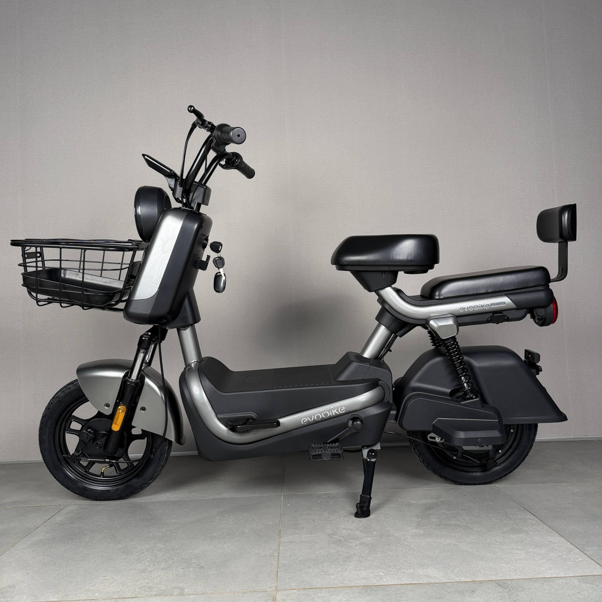 Електровелосипед EVOBIKE Atlas Grey (600W 48V 20Ah) для дорослих людей з сидінням для пасажира, Фото - 1