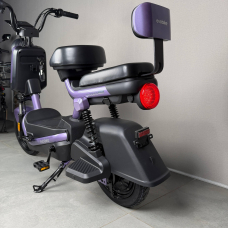 Электровелосипед EVOBIKE Atlas Violet (600 Вт, 48 В, 20 Ач) для взрослых с сиденьем для пассажира, Фото - 8