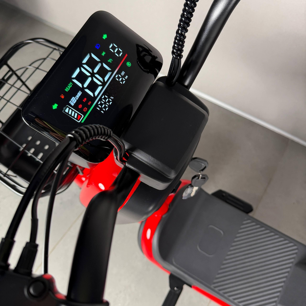 Електровелосипед EVOBIKE Atlas Red (600W 48V 20Ah) для дорослих людей з сидінням для пасажира, Фото - 3