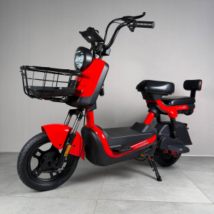 Електровелосипед EVOBIKE Atlas Red (600W 48V 20Ah) для дорослих людей з сидінням для пасажира