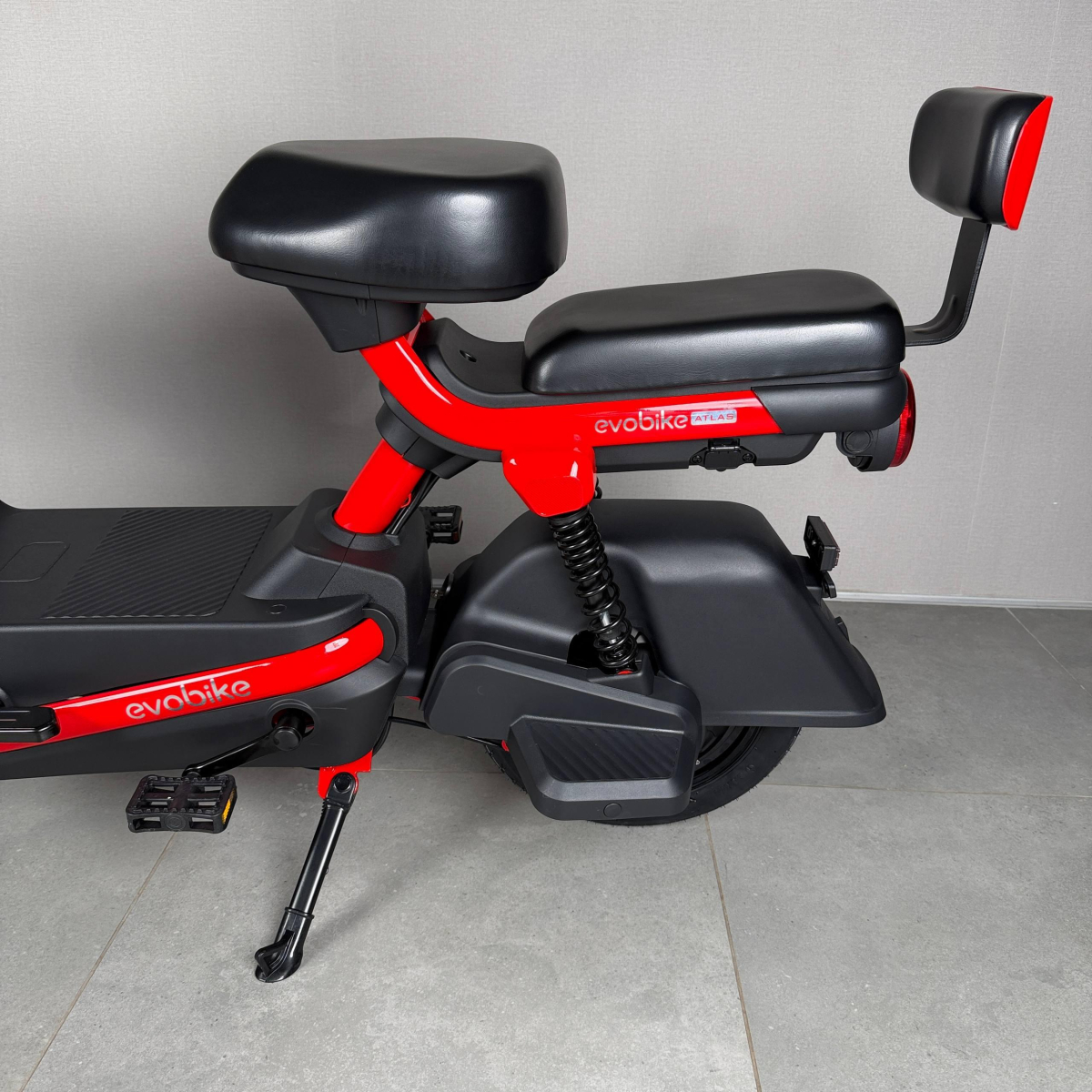 Електровелосипед EVOBIKE Atlas Red (600W 48V 20Ah) для дорослих людей з сидінням для пасажира, Фото - 5