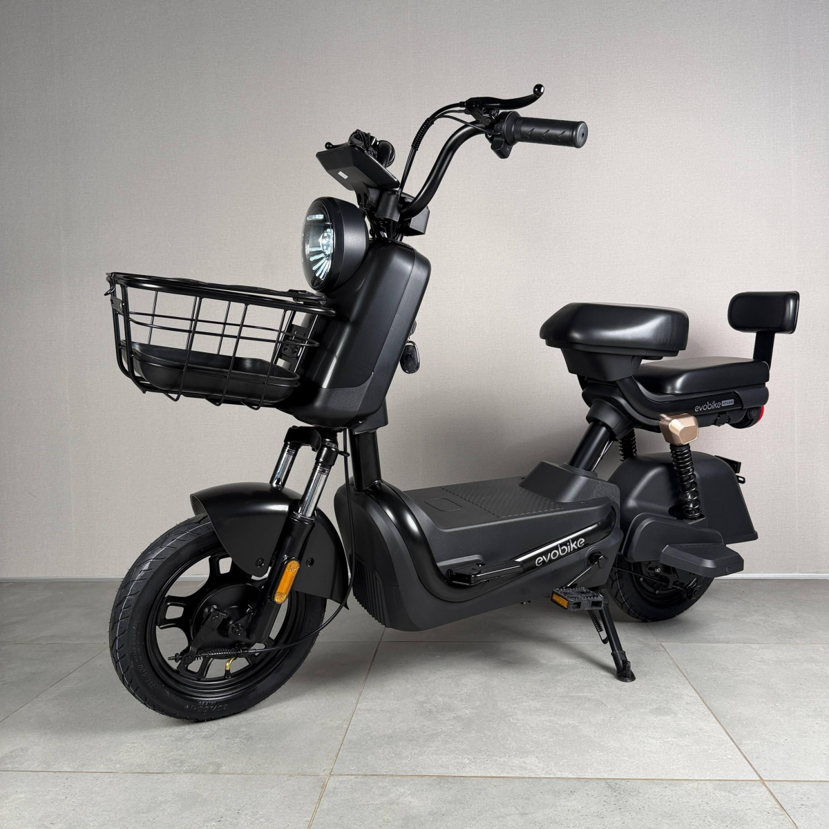 Електровелосипед EVOBIKE Atlas Black (600W 48V 20Ah) для дорослих людей з сидінням для пасажира