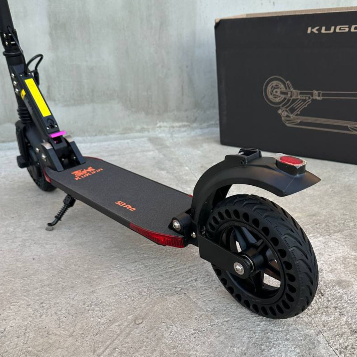 Електросамокат Kugoo Kirin S3 PRO JILONG Чорний оригінал 2026, Фото - 10