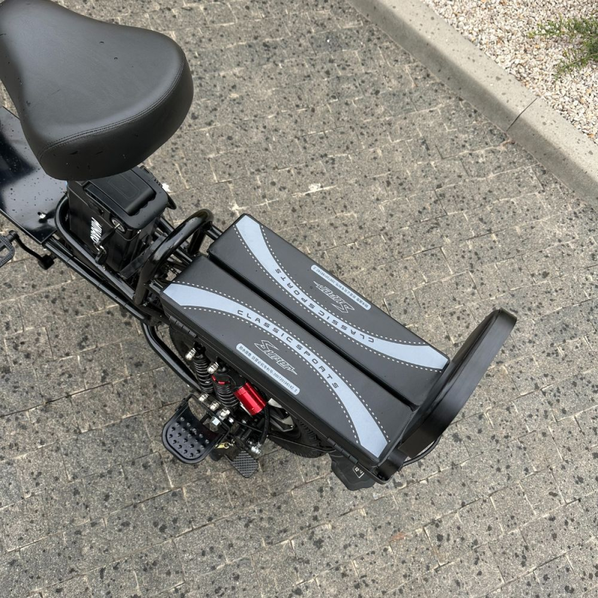 Електровелосипед MINAKO Monster PRO 1200W 60V 26Ah Black, Фото - 5