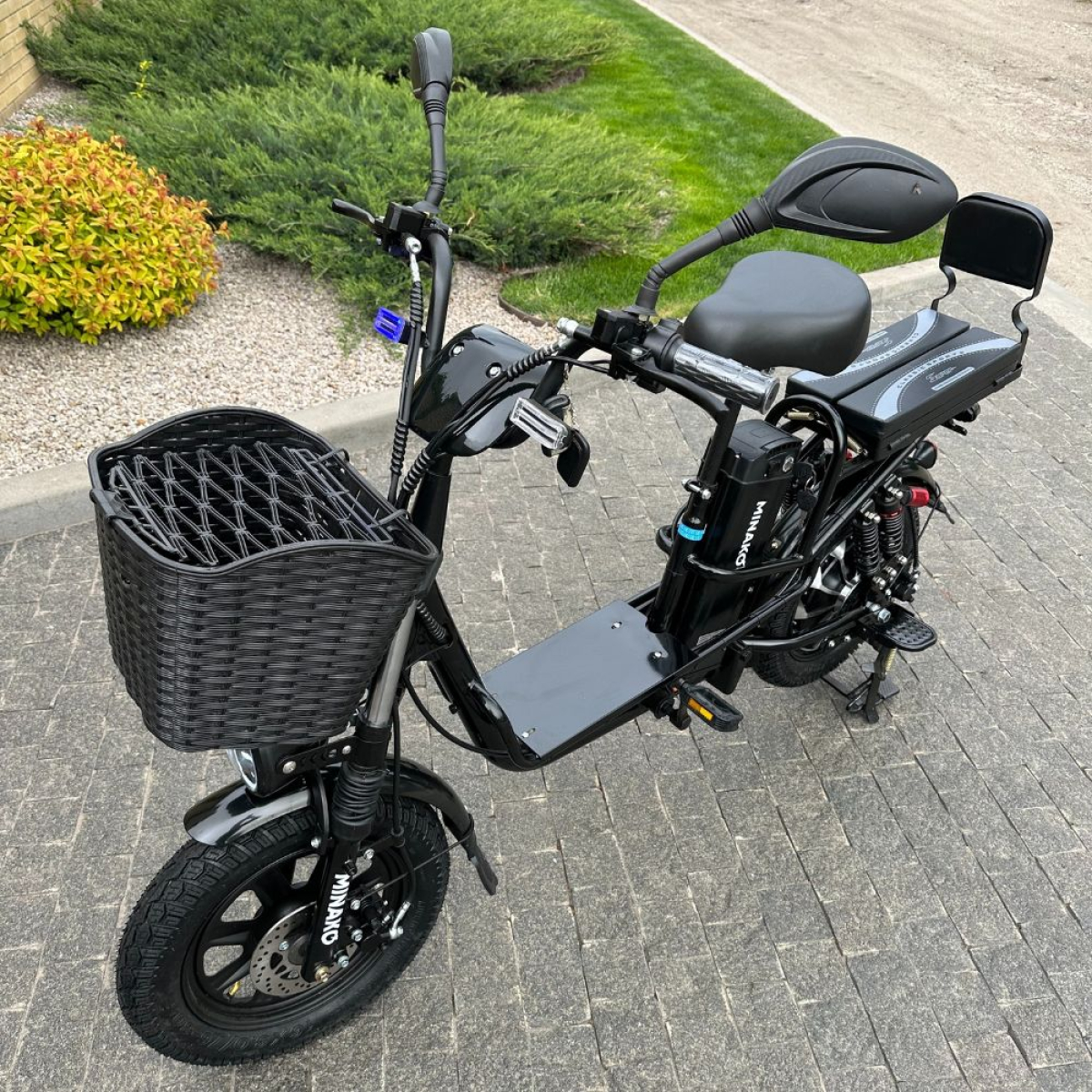 Електровелосипед MINAKO Monster PRO 1200W 60V 26Ah Black, Фото - 4