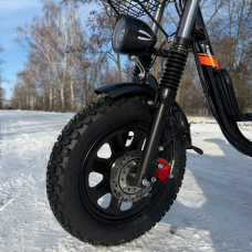 Електровелосипед  KUGOO Kirin V3 PRO Off-road на зимовій шипованій гумі, Фото - 4