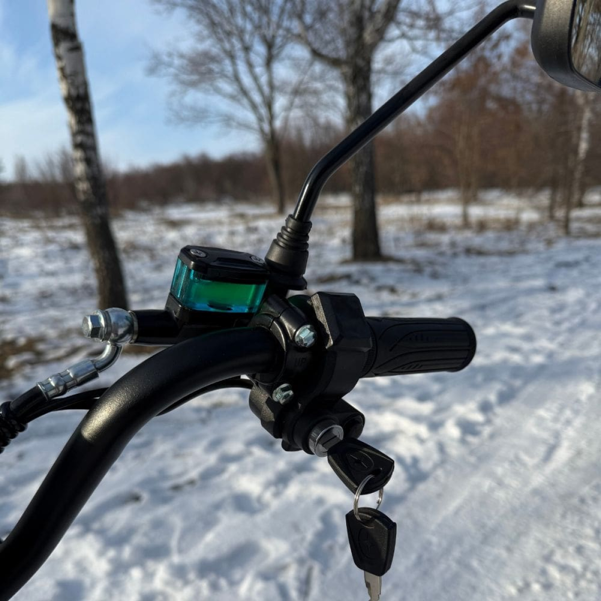 Електровелосипед  KUGOO Kirin V3 PRO Off-road на зимовій шипованій гумі, Фото - 6
