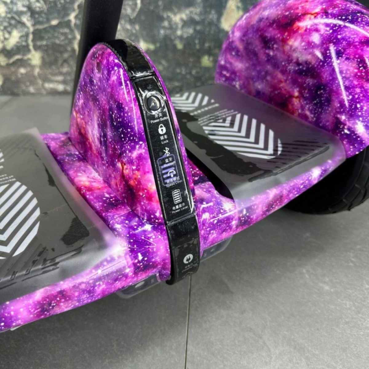 Гіроскутер Segway Ninebot Mini Гіроборд З Ручкою Фіолетовий космос, Фото - 3