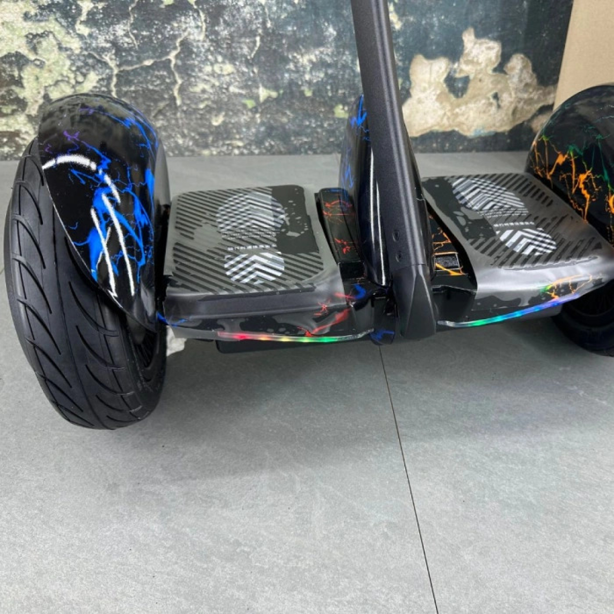 Гіроскутер Segway Ninebot Mini Гіроборд З Ручкою Кольорова блискавка, Фото - 2