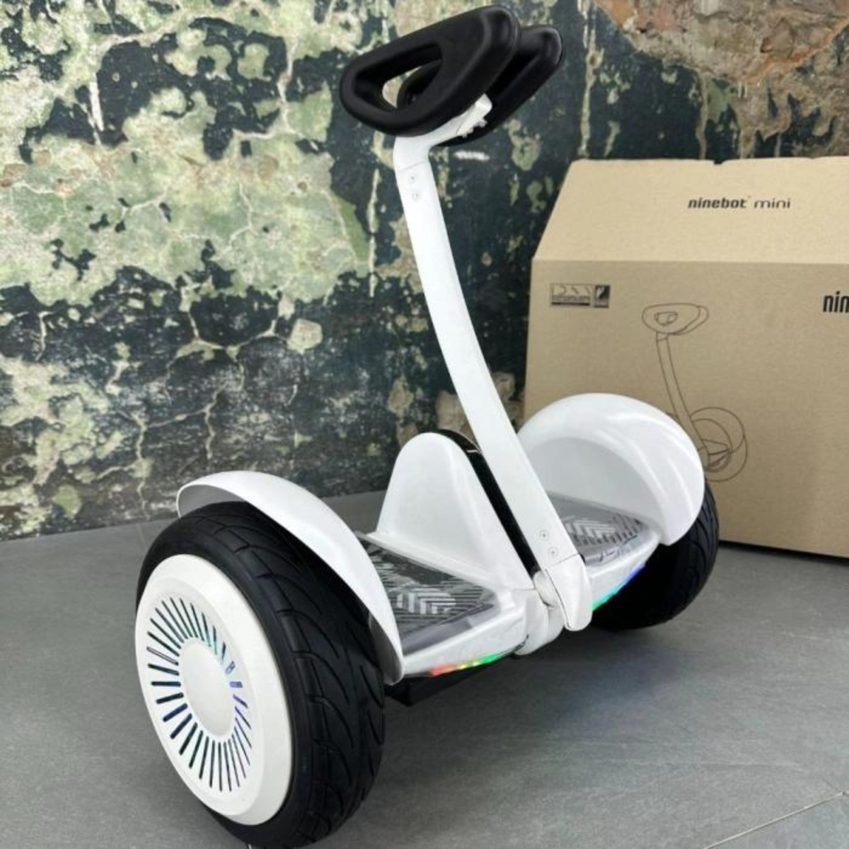 Гіроскутер Segway Ninebot Mini Гіроборд З Ручкою Білий