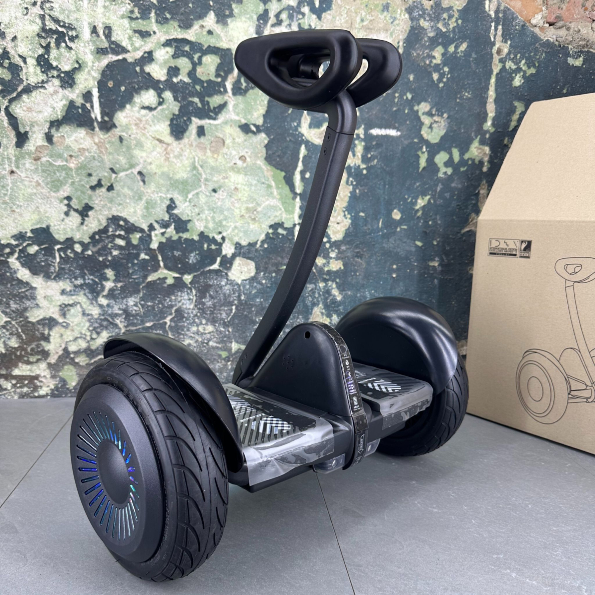 Гіроскутер Segway Ninebot Mini Гіроборд З Ручкою Чорний