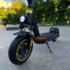 Электросамокат GIANT T6 Turbo 600W 18Ah 2024 чёрный, с передним и задним амортизатором и усиленным аккумулятором, Фото - 5