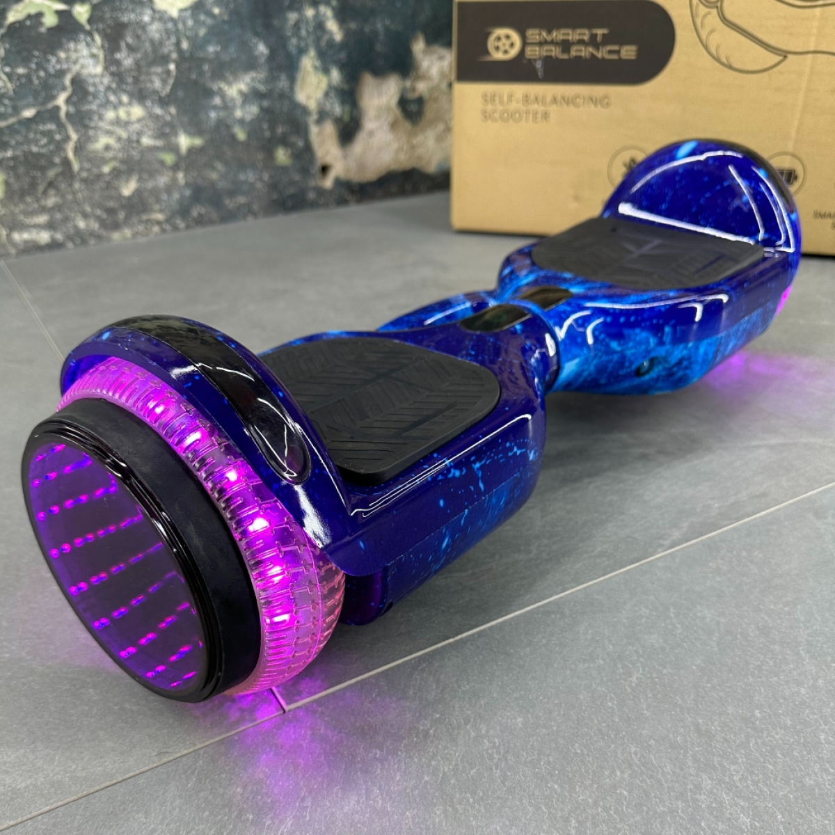 Гироборд Гироскутер Smart Balance INFINITI MAX 6.5'' Синій космос NEW!, Фото - 4
