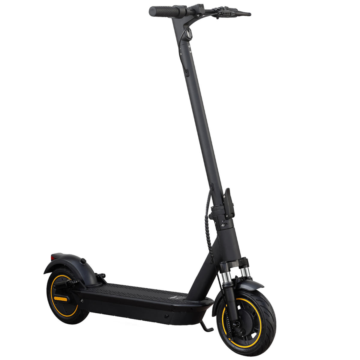 Електросамокат AOVO PRO ES-Max 500W 18Ah (модель 2023 року сірий, з переднім амортизатором та посиленим акумулятором ) (до 25 км/год), Фото - 1