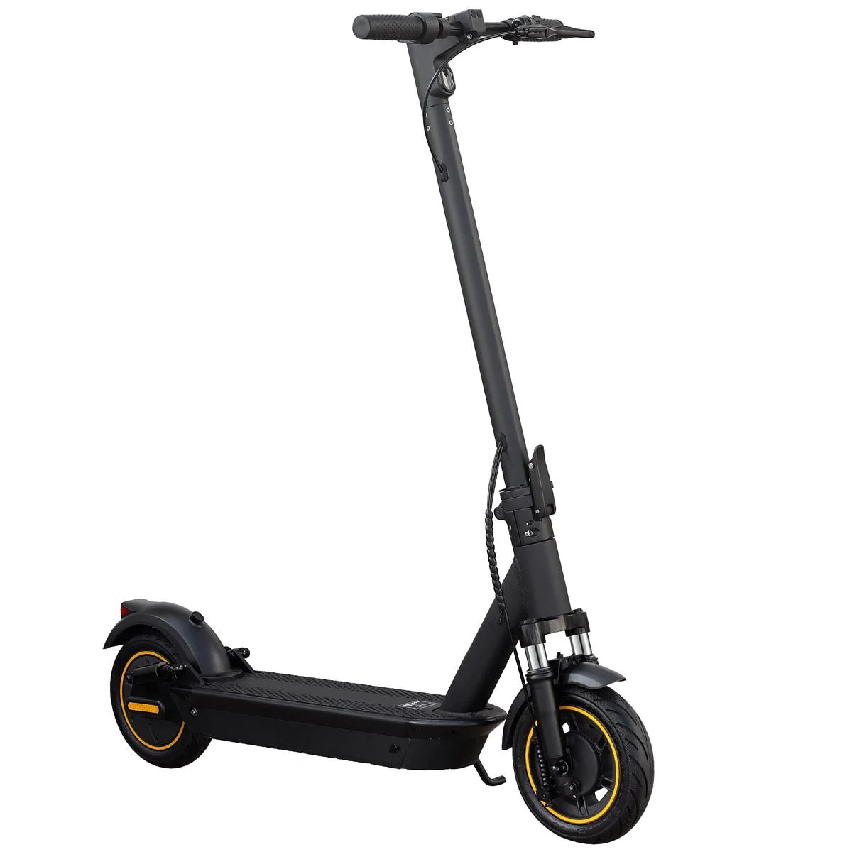 Электросамокат KUGOO G30 PRO Max 600W 18Ah серый, с передним амортизатором и усиленным аккумулятором, Фото - 1