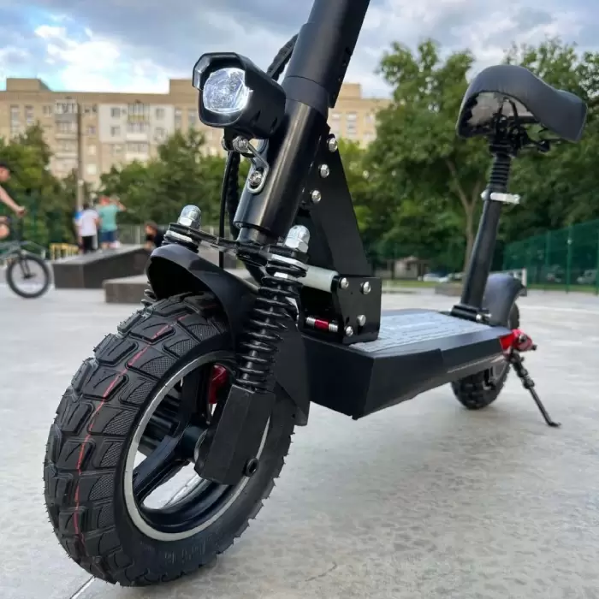 НОВИНКА! Електросамокат KUGOO KIRIN M4 PRO (1000W 48V 18Ah) з сидінням 2025, Фото - 1