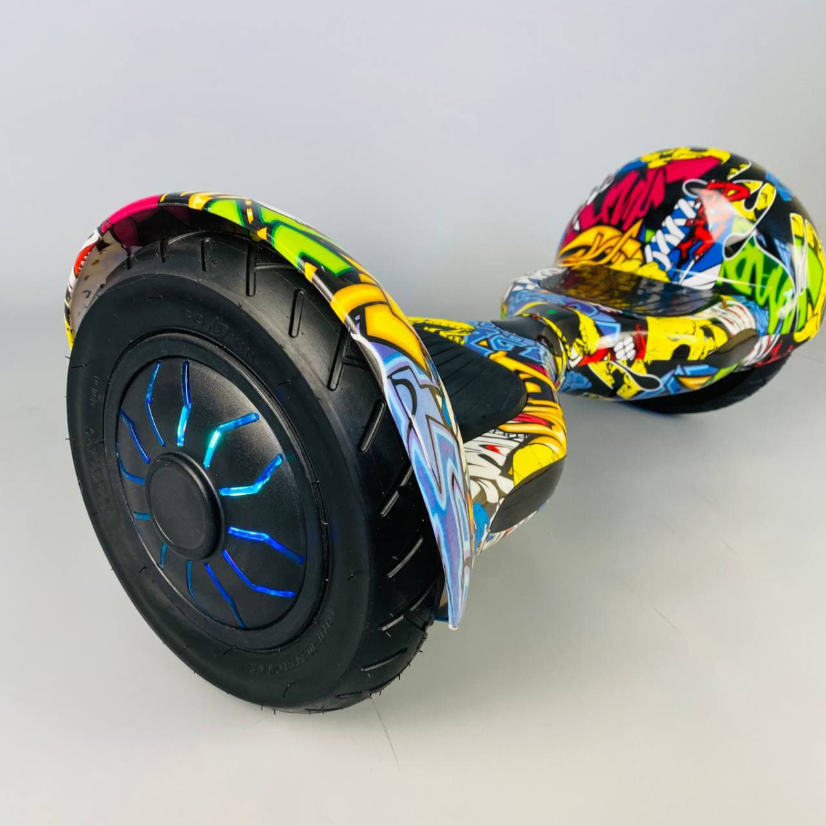 Гіроборд Smart Balance 10 дюймів Жовтий графіті, Фото - 3