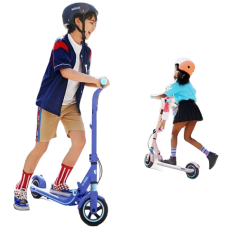 Дитячий електросамокат SEGWAY Ninebot E8 Синій (до 25 км/год), Фото - 4