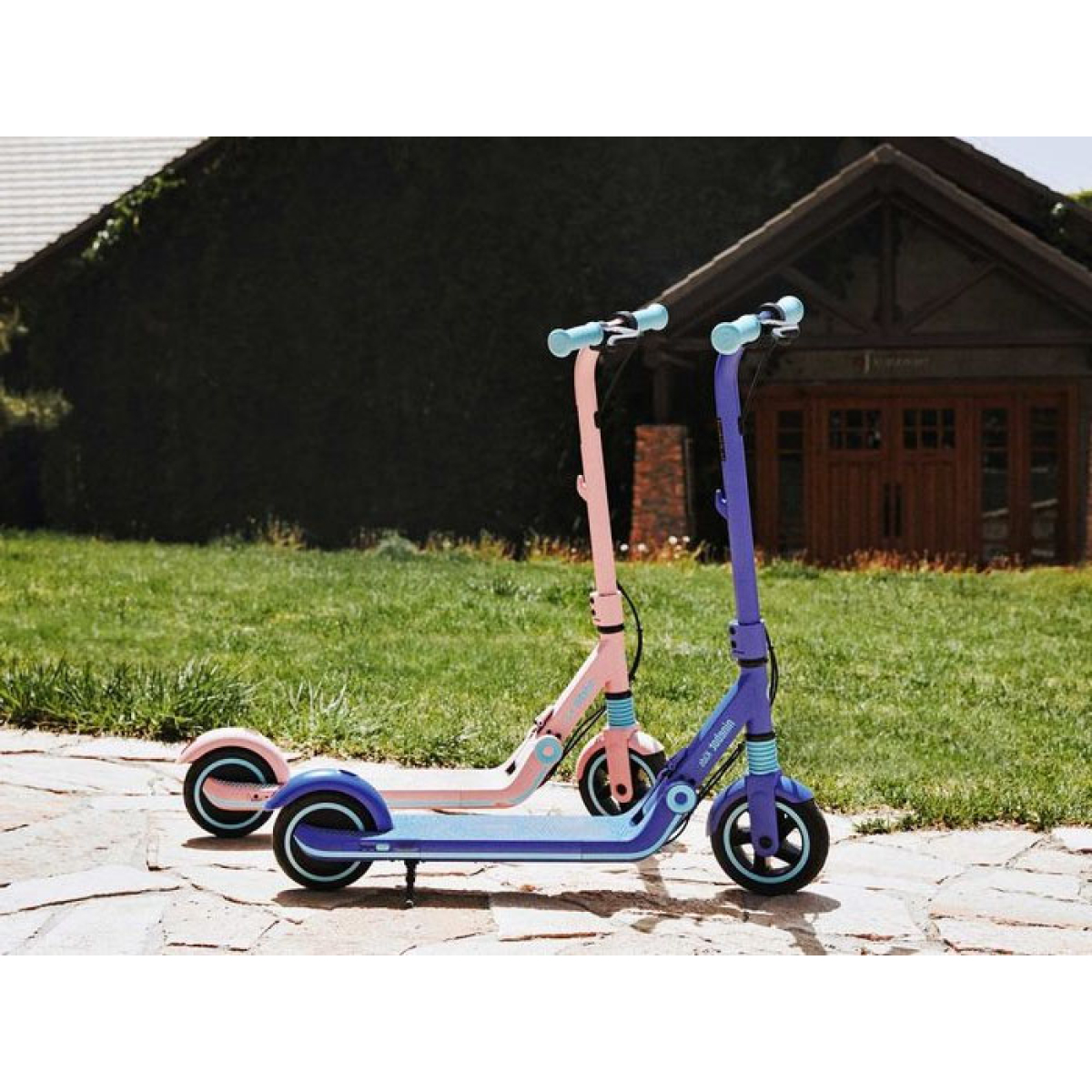 Дитячий електросамокат SEGWAY Ninebot E8 Синій (до 25 км/год), Фото - 6