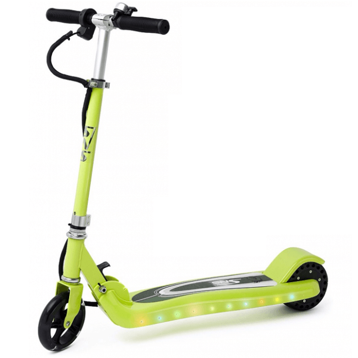 Дитячий електросамокат SNS Kids 5.5&quot; Зелений (до 25 км/год), Фото - 3