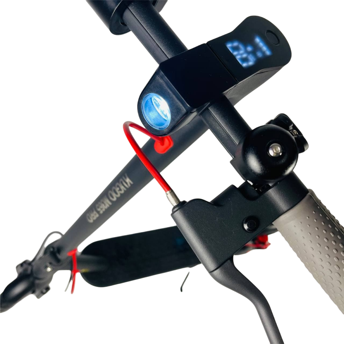 Электросамокат Kugoo M365 PRO с амортизатором Черный (до 25 км/час), Фото - 2