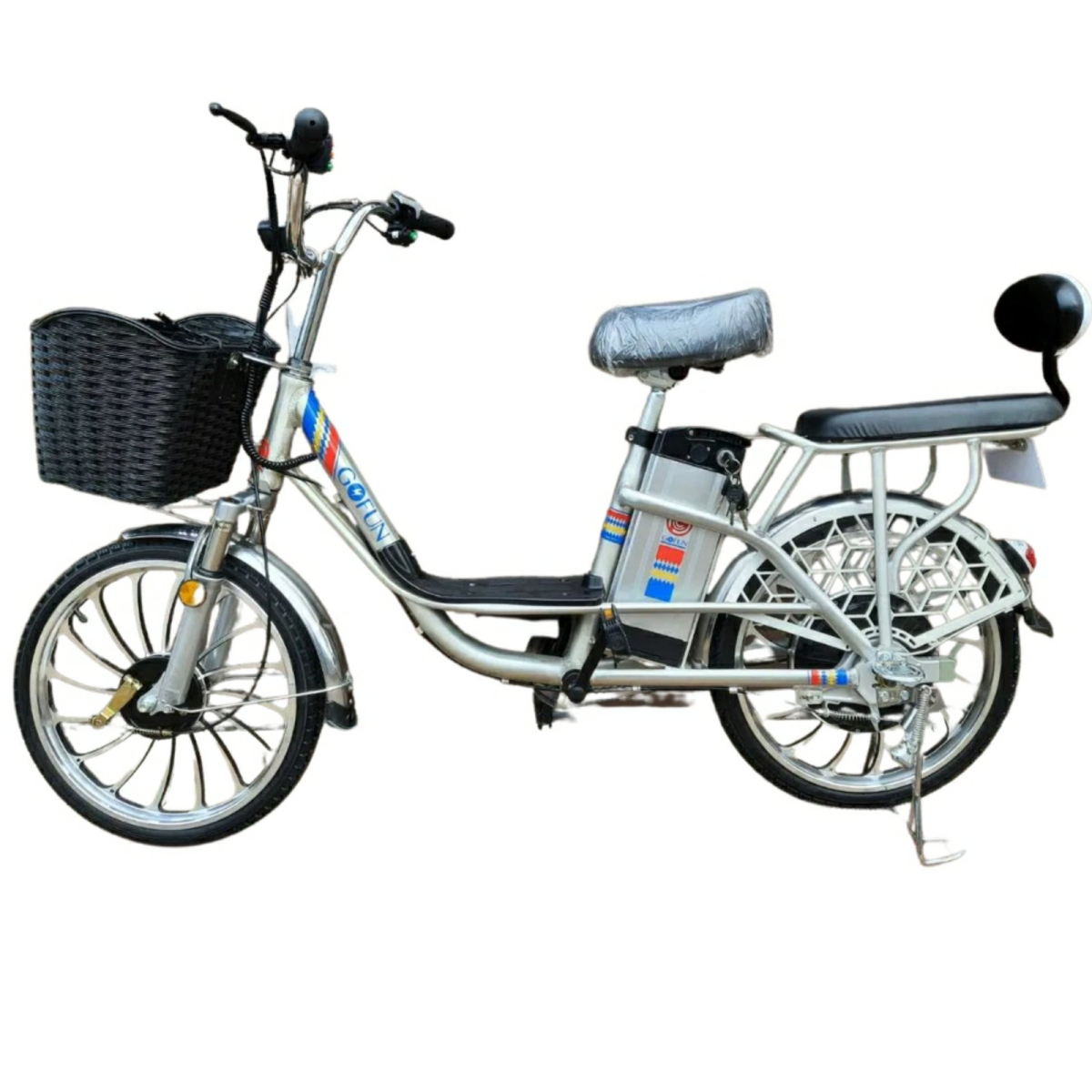 Електровелосипед Gofun 20&quot; (350W 48V/10Ан) Сірий Лите Колесо