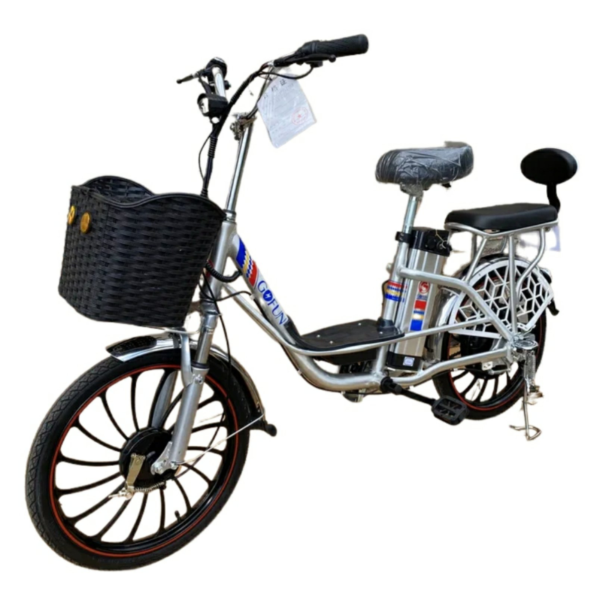 Електровелосипед Gofun 20&quot; (350W 48V/10Ан) Сірий Лите Колесо, Фото - 1