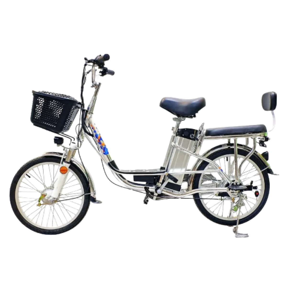 Електровелосипед Gofun 20&quot; (350W 48V/10Ан) Сірий Колеса зі спицями (до 25 км/год)