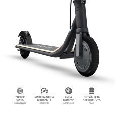Электросамокат GIANT U9 PRO 500W 13Ah 9.25&quot; (модель 2023 года, с усиленным аккумулятором) Черный NEW (до 25 км/час), Фото - 1