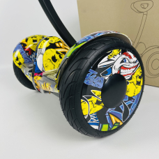Гіроскутер Segway Ninebot Mini Гіроборд З Ручкою Жовтий графіті, Фото - 4